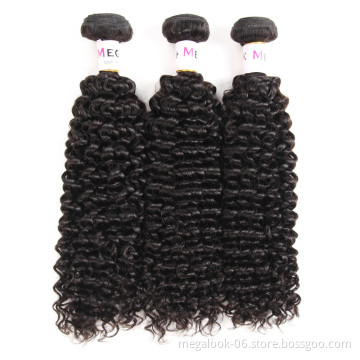 Megalook High Discounts Kinky Curly Mink Brazilian Cuticle Aligned Hair